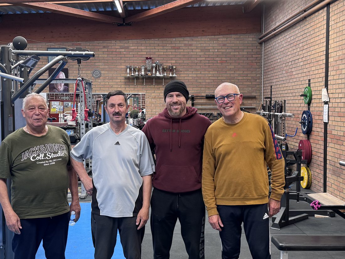 Avec les pratiquants sport-santé encadrés au club